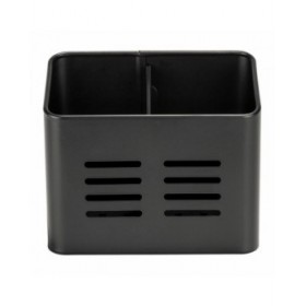 Cestello per posate Wenko Susie 55098100 Nero opaco Metallo
