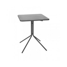 Tavolo Pieghevole Ambiance x99001620 Grigio scuro 58 x 58 x 70 cm
