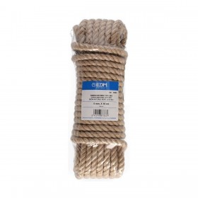 Corda intrecciata EDM 87863 Naturale Juta 10 m