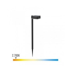Picchetto solare da giardino Philips Vynce 1,5 W 10,5 x 13,5 x 54 cm Nero Plastica Quadrato (2700 K) (Bianco Caldo) (1 Unità)
