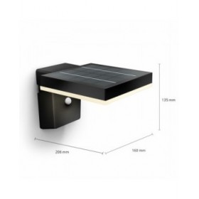 Applique da Parete Philips 1,3 W 250 Lm Solare Quadrato (3000 K)