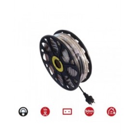 Strisce LED EDM 72700 4,2 W x 1 m 50 m Luce fredda 6400 K 350 lm
