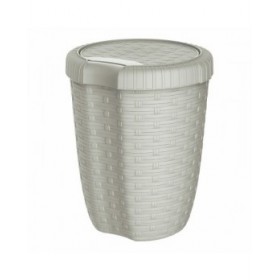 Secchio contenitore Mondex polipropilene Ø 23 x 29 cm Con coperchio