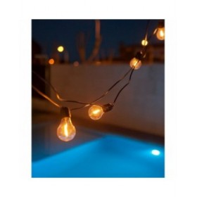 Ghirlanda di Luci LED New Garden Allegra Nero 8 m E27 10 350 lm