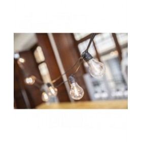 Ghirlanda di Luci LED New Garden Allegra Nero 8 m E27 10 350 lm