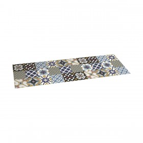 Tappeto in vinile Stor Planet Idraulico Azzurro 100 % PVC (60 x 200 cm)