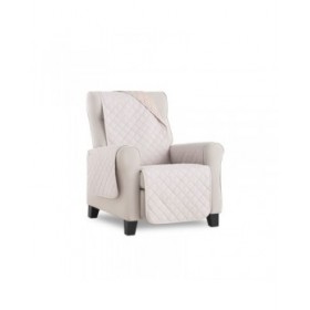 Copridivano Belmarti Avorio 55 cm 1 posto Reversibile