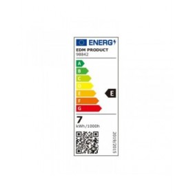 Lampadina LED EDM 98842 E 60 W E14 800 lm Tubolare (3200 K)