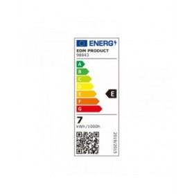 Lampadina LED EDM 98843 E 60 W E14 800 lm Tubolare (6400 K)