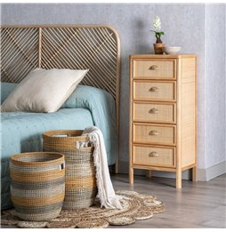 Tappeto Stor Planet Bambù Marrone scuro (60 x 90 cm)