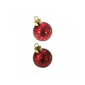 Palla di Natale Lifetime Rosso Ø 15 cm Luce LED