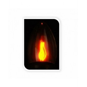 Ghirlanda di Luci LED Lifetime 5,1 m 1,5 m Nero Effetto fiamma