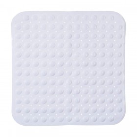 Tappetino Antiscivolo da Doccia 5five Bianco PVC (55 x 55 cm)