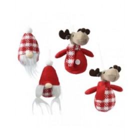 Decorazione Natalizia Lifetime 8 x 10 x 14 cm Peluche Riattaccare