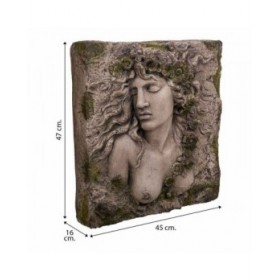 Vaso Alexandra House Living Fibra di Vetro Magnesio 45 x 16 x 47 cm