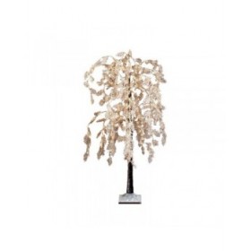 Albero di Natale Lumineo Nevoso Salice MicroLED
