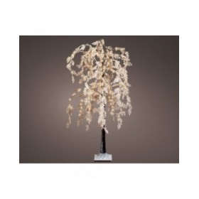 Albero di Natale Lumineo Nevoso Salice MicroLED