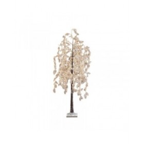 Albero di Natale Lumineo Nevoso Salice MicroLED
