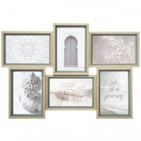 Cornice Portafoto Atmosphera Mille-Mille 45 x 31 cm Legno MDF