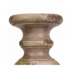 Statua Decorativa Alexandra House Living Fibra di Vetro Magnesio Colonna 18 x 50 x 18 cm
