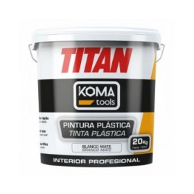 Vernice per plastica Koma Tools TITAN Bianco 20 kg