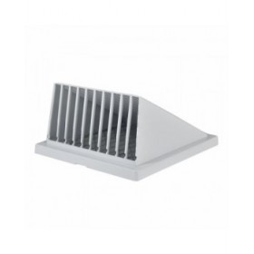 Griglia di ventilazione EDM 87753 Bianco 17 x 17 cm