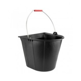 Secchio con Manico Bellota 13 L industriale Nero Gomma di cauchu Resistente