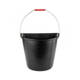 Secchio con Manico Bellota 13 L industriale Nero Gomma di cauchu Resistente
