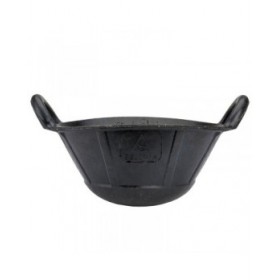Secchio con Manico Bellota 9 L industriale Nero Gomma di cauchu Resistente