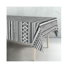 Rotolo di tovaglia Exma Bianco Nero 140 cm x 25 m