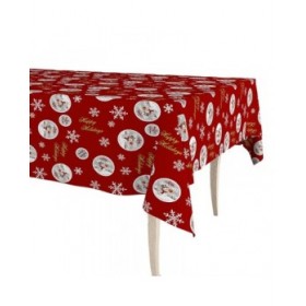Rotolo di tovaglia Exma Rosso Natale 140 cm x 25 m