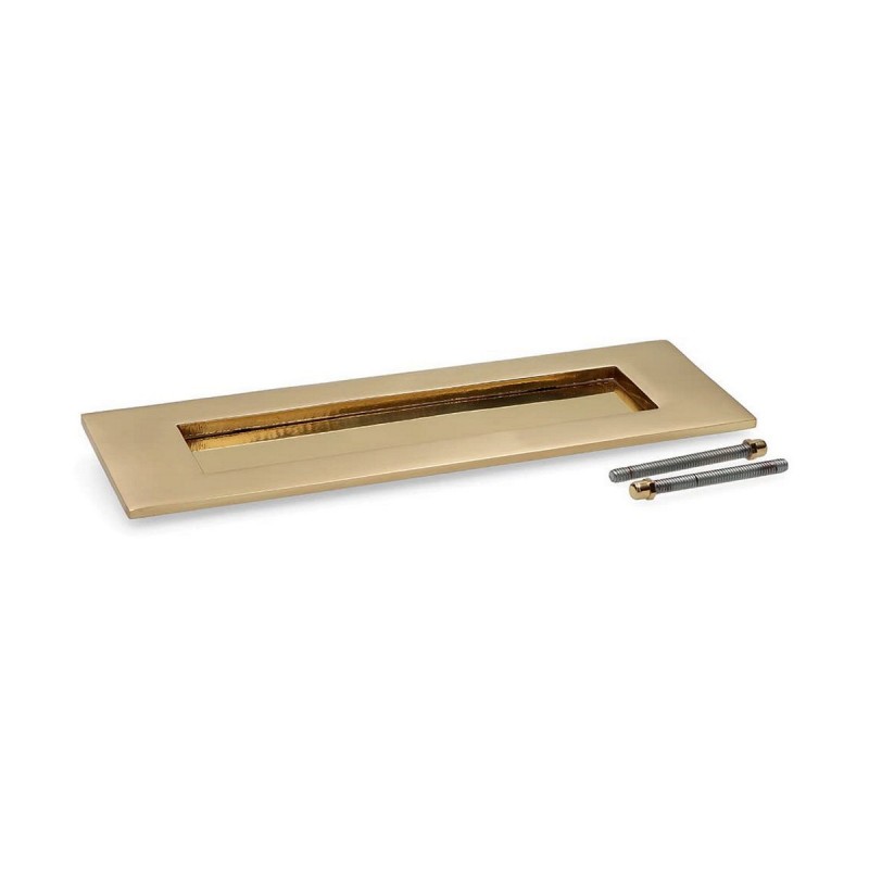 Piatti per cassette postali Dorato (100 x 305 mm)