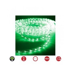 Tubo LED EDM 72709 flexiLED Verde 1,75 W x 1 m 48 m 2 vie
