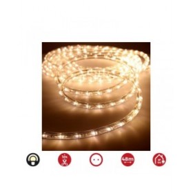 Tubo LED EDM 72714 flexiLED 1,4 W x 1 m 48 m Bianco Caldo 2 vie