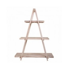 Espositore da Bancone Alexandra House Living Legno di abete 38 x 127 x 98 cm Scaffale 3 Mensole