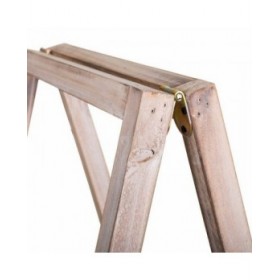 Espositore da Bancone Alexandra House Living Legno di abete 38 x 127 x 98 cm Scaffale 3 Mensole