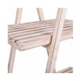 Espositore da Bancone Alexandra House Living Legno di abete 38 x 127 x 98 cm Scaffale 3 Mensole
