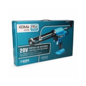 Pistola di Silicone Elettrica Koma Tools Pro Series Azzurro Nero 43,8 x 6,8 x 27 cm