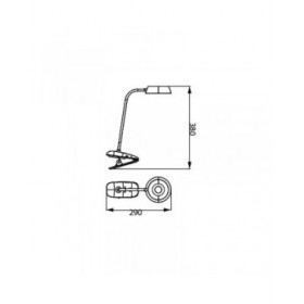 Lampada da tavolo Philips Lámpara de mesa Rosa 3 W