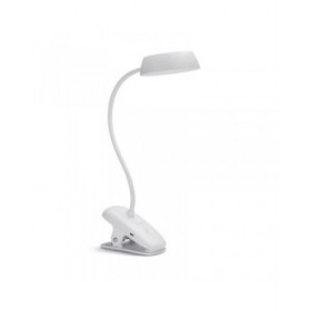 Lampada da tavolo Philips Lámpara de mesa Bianco Metallo 3 W
