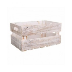 Scatole per conservare Alexandra House Living CARGO Bianco Legno di abete 24 x 19 x 38 cm 33 x 20 x 18 cm 28 x 15,5 x 17 cm 3 Pe