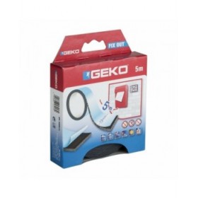 Nastro biadesivo Geko Nero 19 mm x 5 m