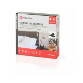 Nastro biadesivo Velcro Nero 20 mm x 25 m