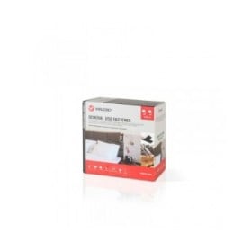 Nastro biadesivo Velcro Bianco 20 mm x 5 m