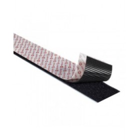 Nastro biadesivo Velcro Nero 50 mm x 5 m Extra forte