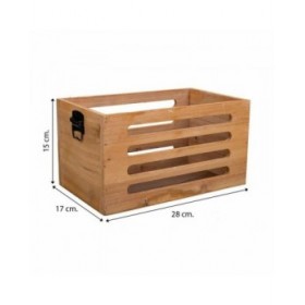 Scatole per conservare Alexandra House Living Marrone Legno di abete 17 x 15 x 28 cm 25 x 13,5 x 14 cm 22 x 10,5 x 13 cm 3 Pezzi