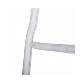 Scaffale Alexandra House Living Bianco Legno di abete 3 x 44 x 150 cm Scala