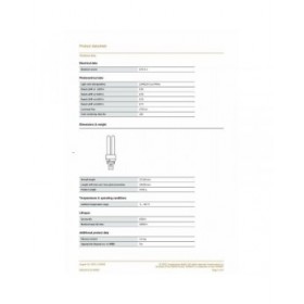 Lampadina a risparmio energetico Osram 26 W G24D-3 4000 K