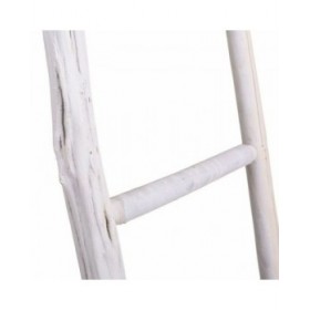 Scaffale Alexandra House Living Bianco Legno di abete 3 x 44 x 150 cm Scala