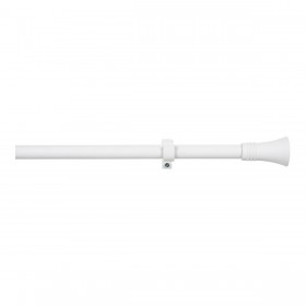 Bastone per Tende Stor Planet Estensibile Bianco (110 cm)